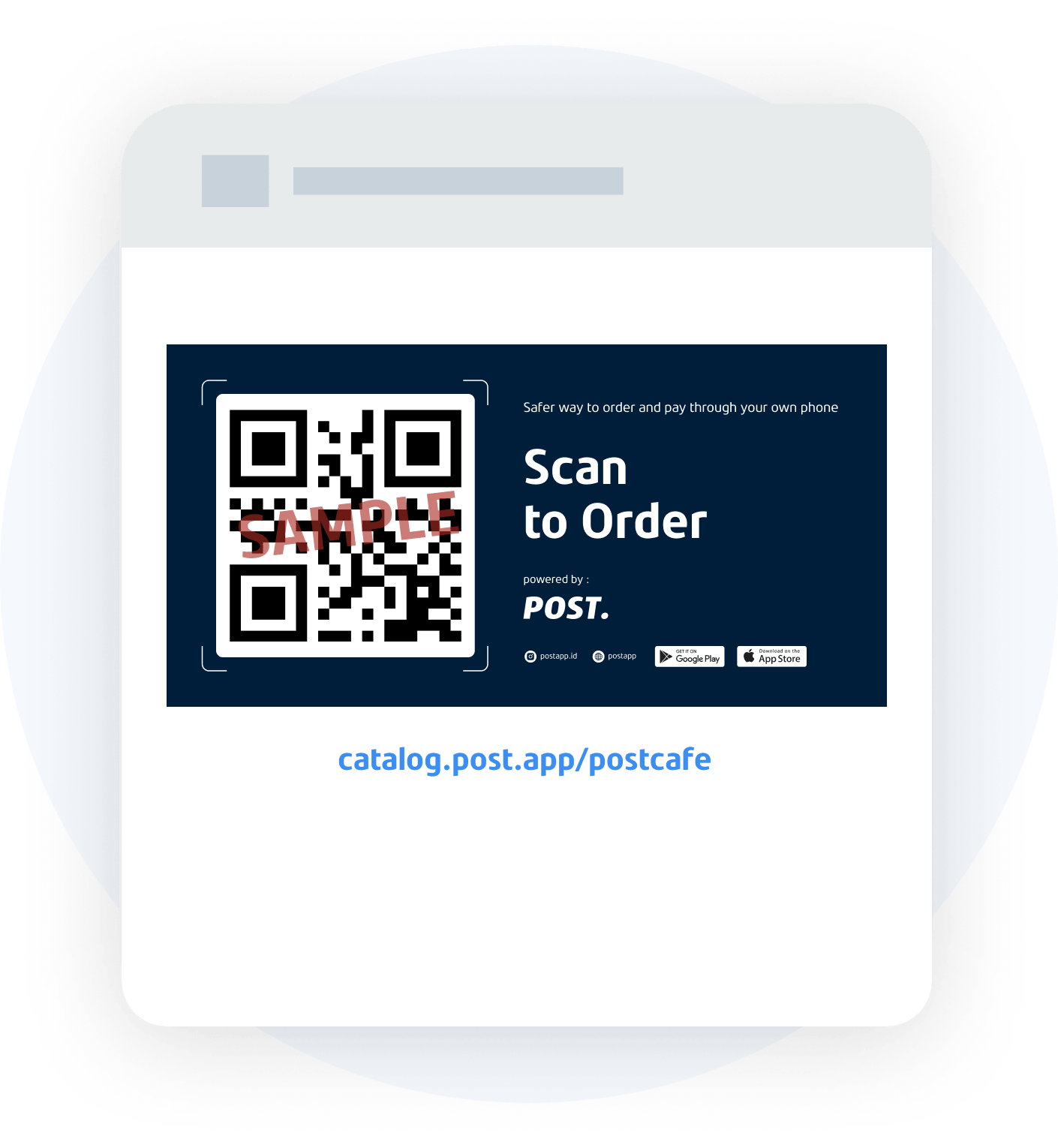 App Contactless Dining